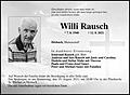 Willi Rausch