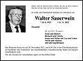 Walter Sauerwein