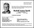Rudolf Anton Speth
