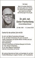 Dieter Frankenberg