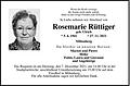 Rosemarie Rüttiger