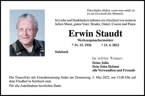 Erwin Staudt