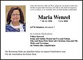 Maria Wenzel
