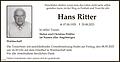 Hans Ritter