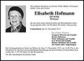 Elisabeth  Hofmann