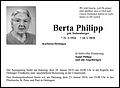 Berta Philipp
