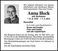 Anna Hock