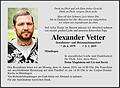 Alexander Vetter
