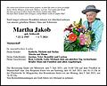 Martha Jakob
