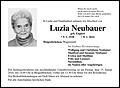 Luzia Neubauer