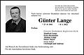 Günter Lange