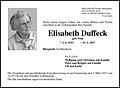 Elisabeth Duffeck