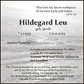 Hildegard Leu