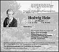 Hedwig Hein