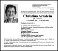 Christina Arnstein