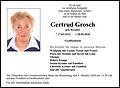 Gertrud Grosch