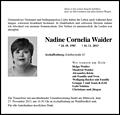 Nadine Cornelia Waider