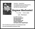 Siegmar Hochsattel