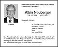 Albin Neuberger