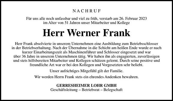 Werner Frank