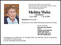 Melitta Weitz