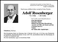 Adolf Rosenberger