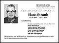 Hans Straub