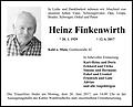 Heinz Finkenwirth