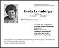 Gerda Leitenberger