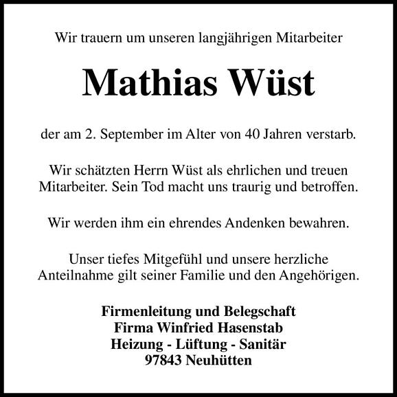 Mathias Wüst