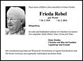 Frieda Rebel