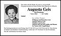 Augusta Geis