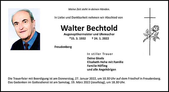 Walter Bechthold