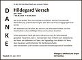 Hildegard Versch