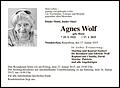 Agnes Wolf