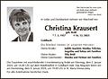 Christina Krausert