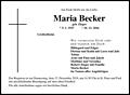 Maria Becker