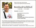 Bernhard Leibfried
