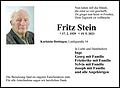 Fritz Stein