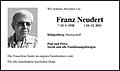 Franz Neubert
