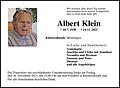 Albert Klein