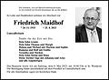 Friedrich Maidhof