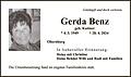 Gerda Benz