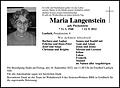 Maria Langenstein