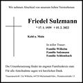 Friedel Sulzmann