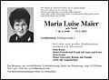 Maria Luise Maier