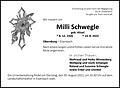 Milli Schwegle