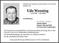 Udo Wenning