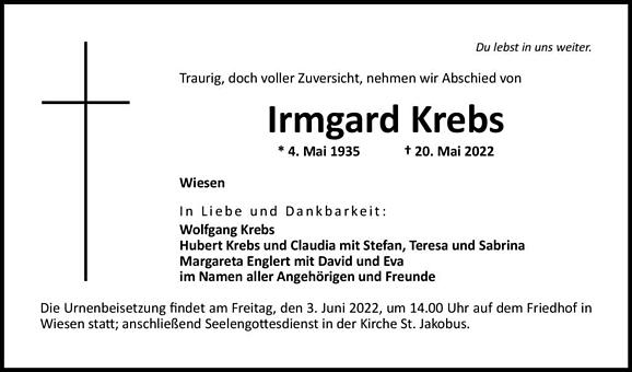 Irmgard Krebs