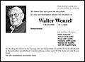 Walter Wenzel